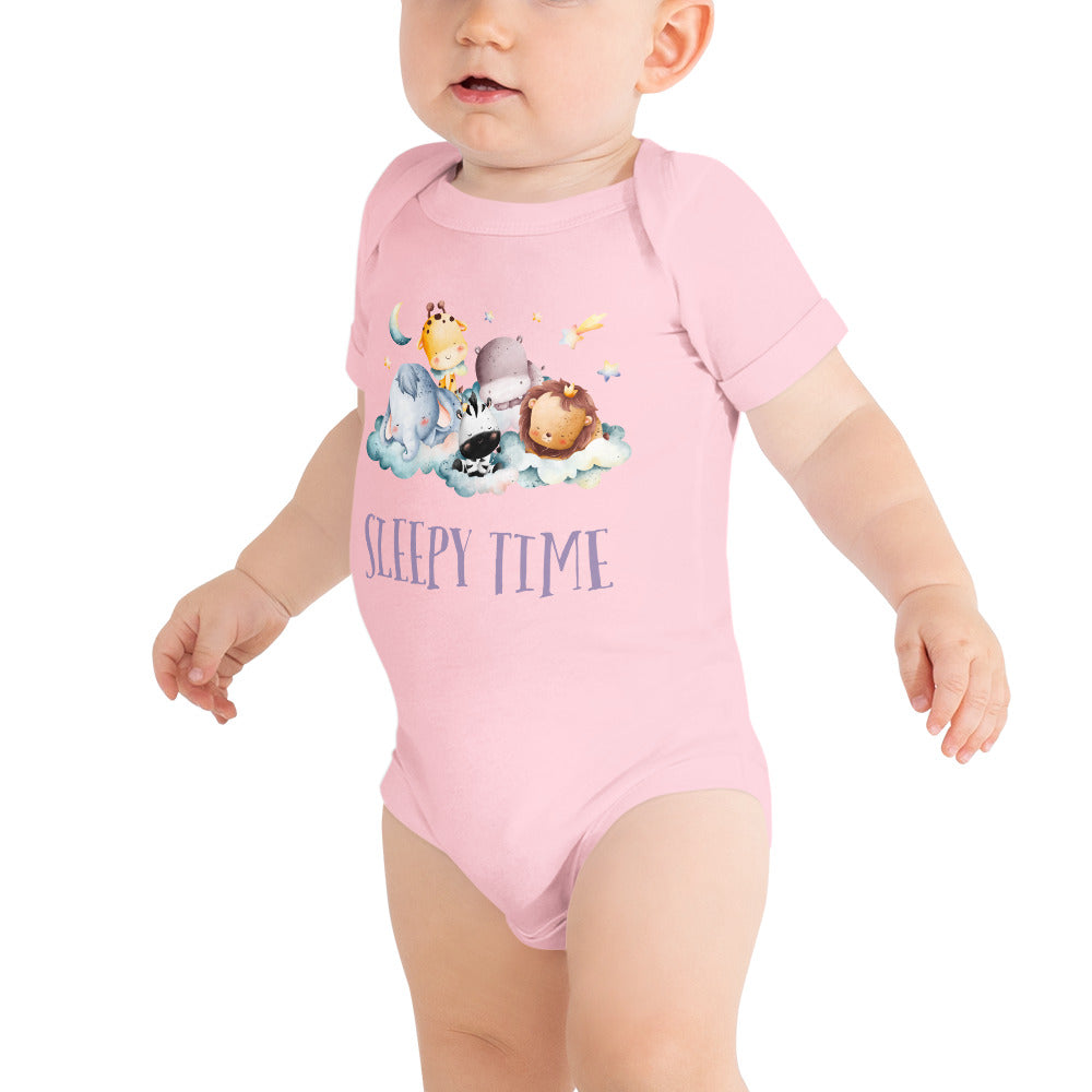 Sleepy Time Baby short sleeve one piece