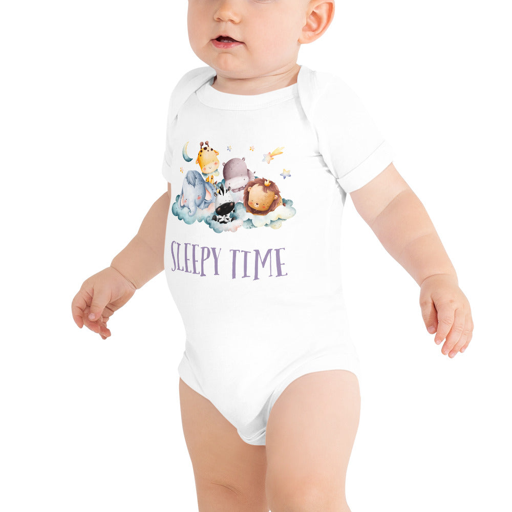 Sleepy Time Baby short sleeve one piece