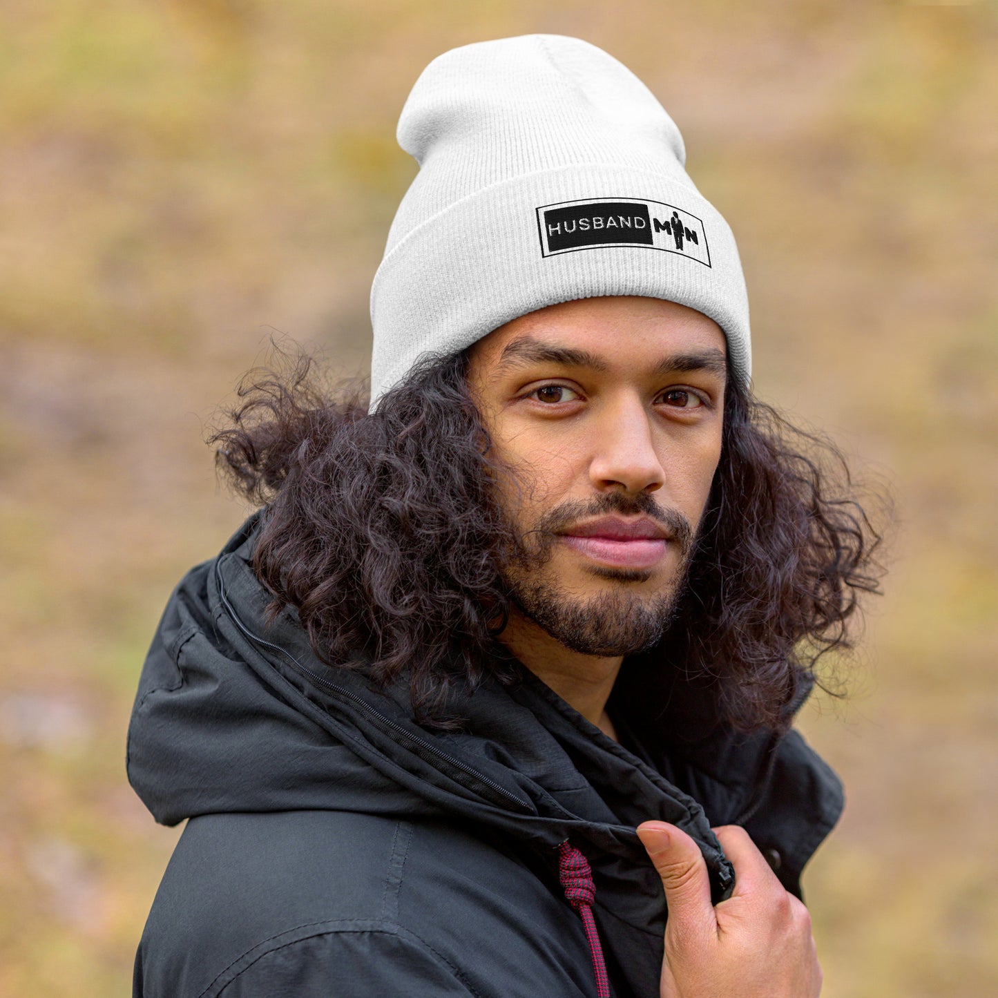 Husband Man Cuffed Beanie