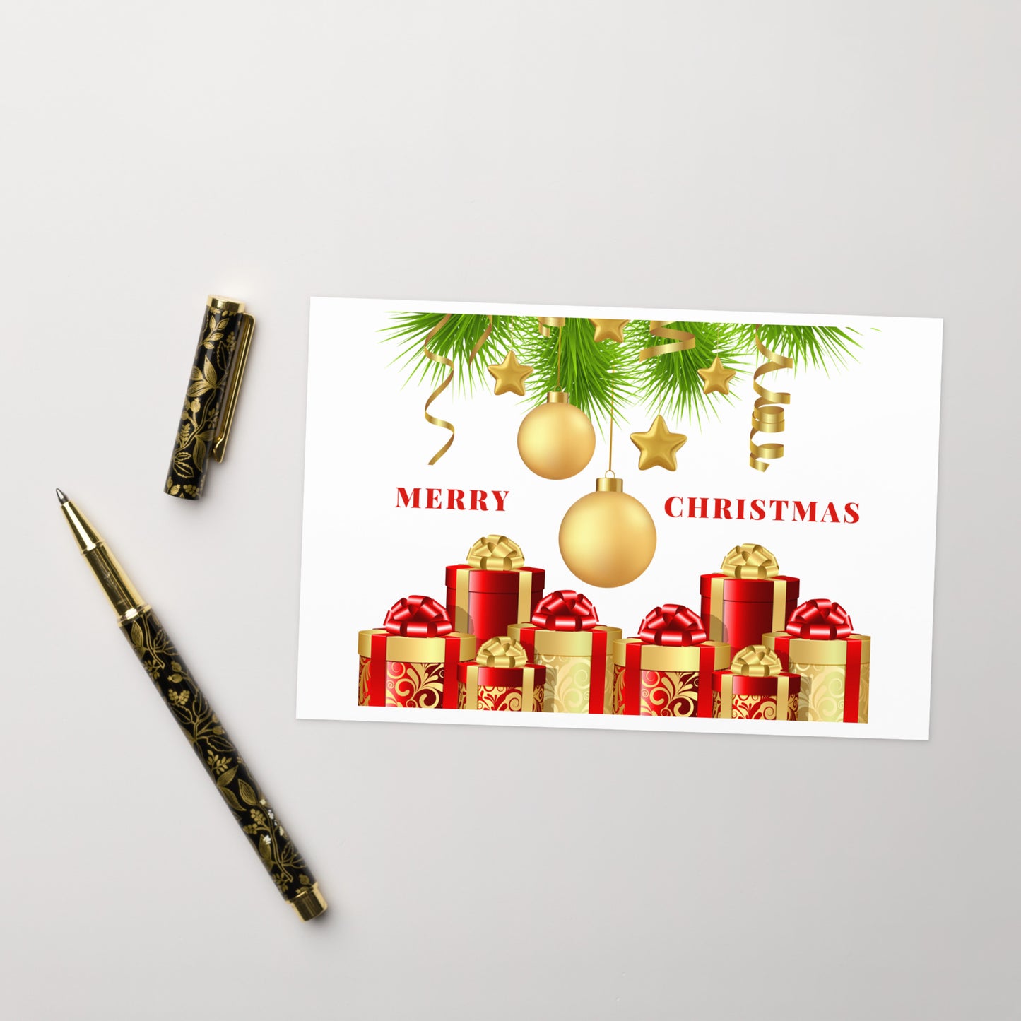 Merry Christmas Greeting card