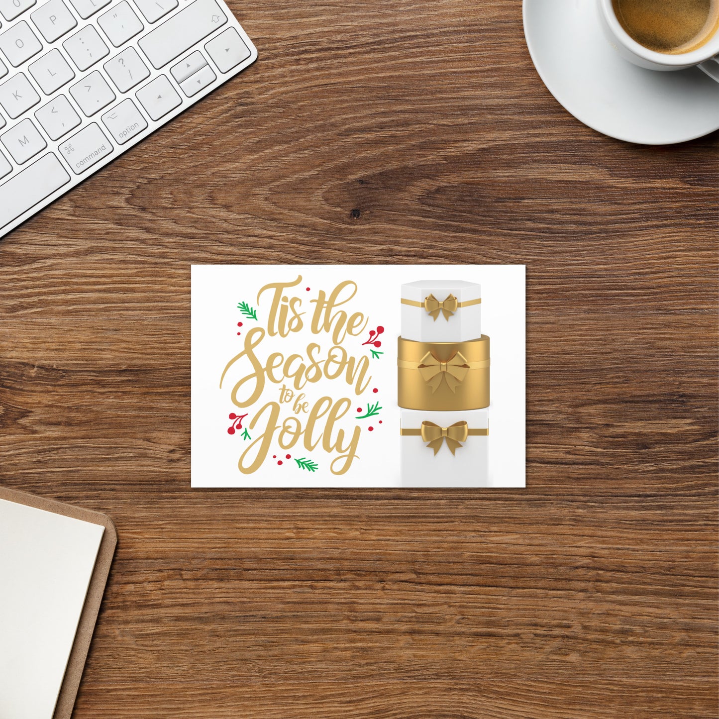 Tis the Season Greeting card