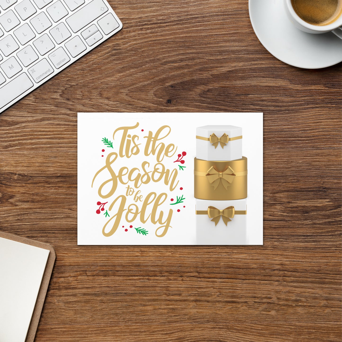 Tis the Season Greeting card