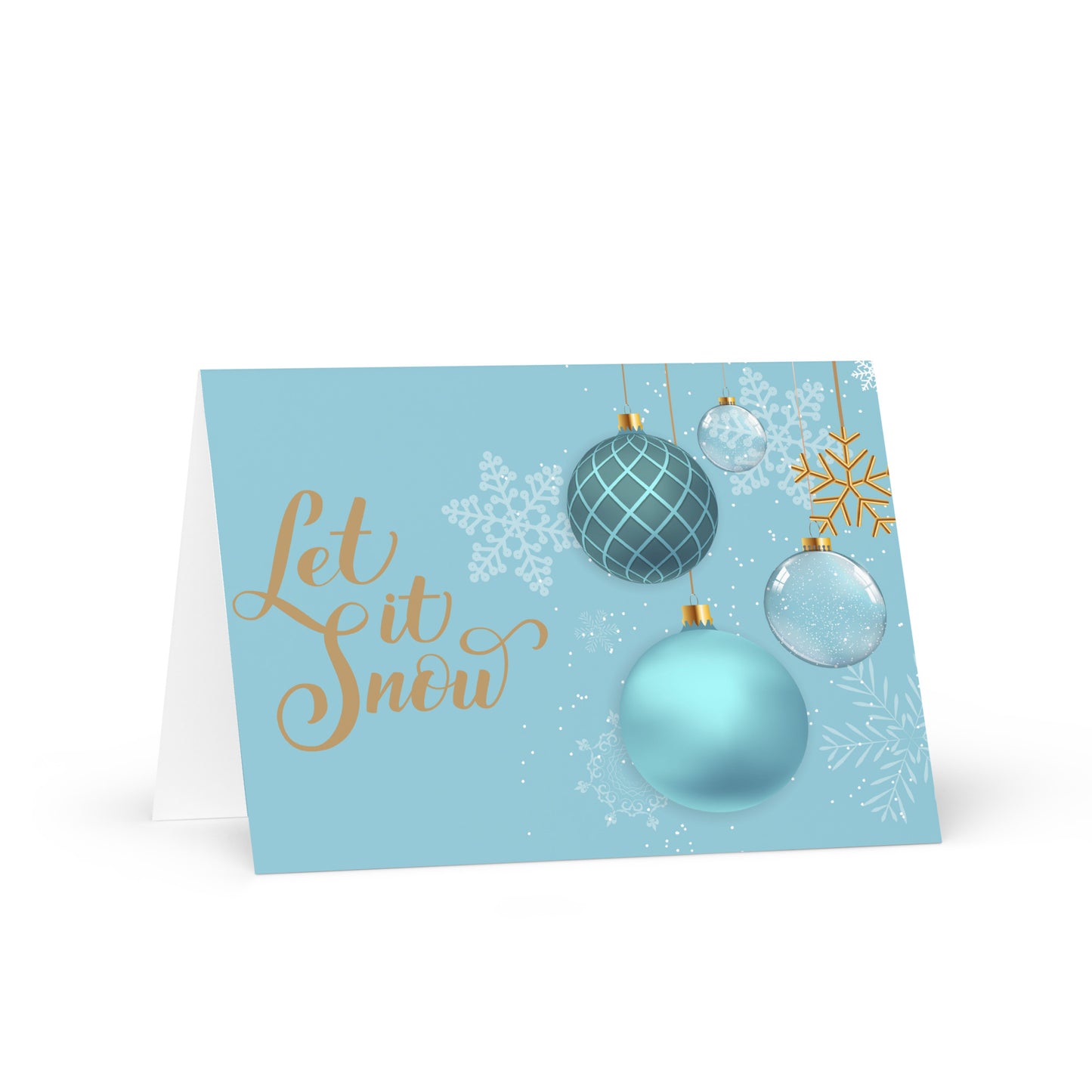 Let it Snow Greeting card