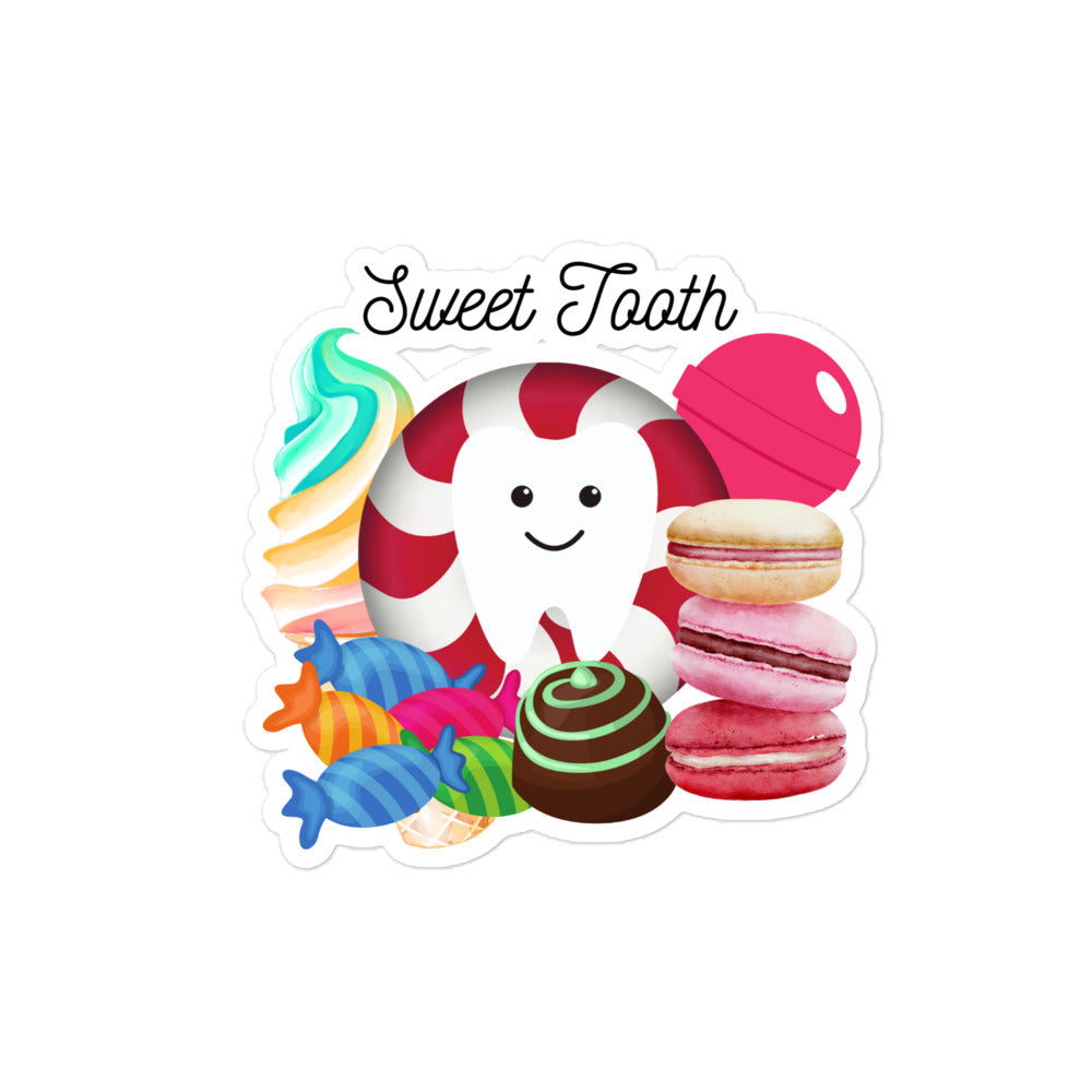 Sweet Tooth Bubble-free stickers