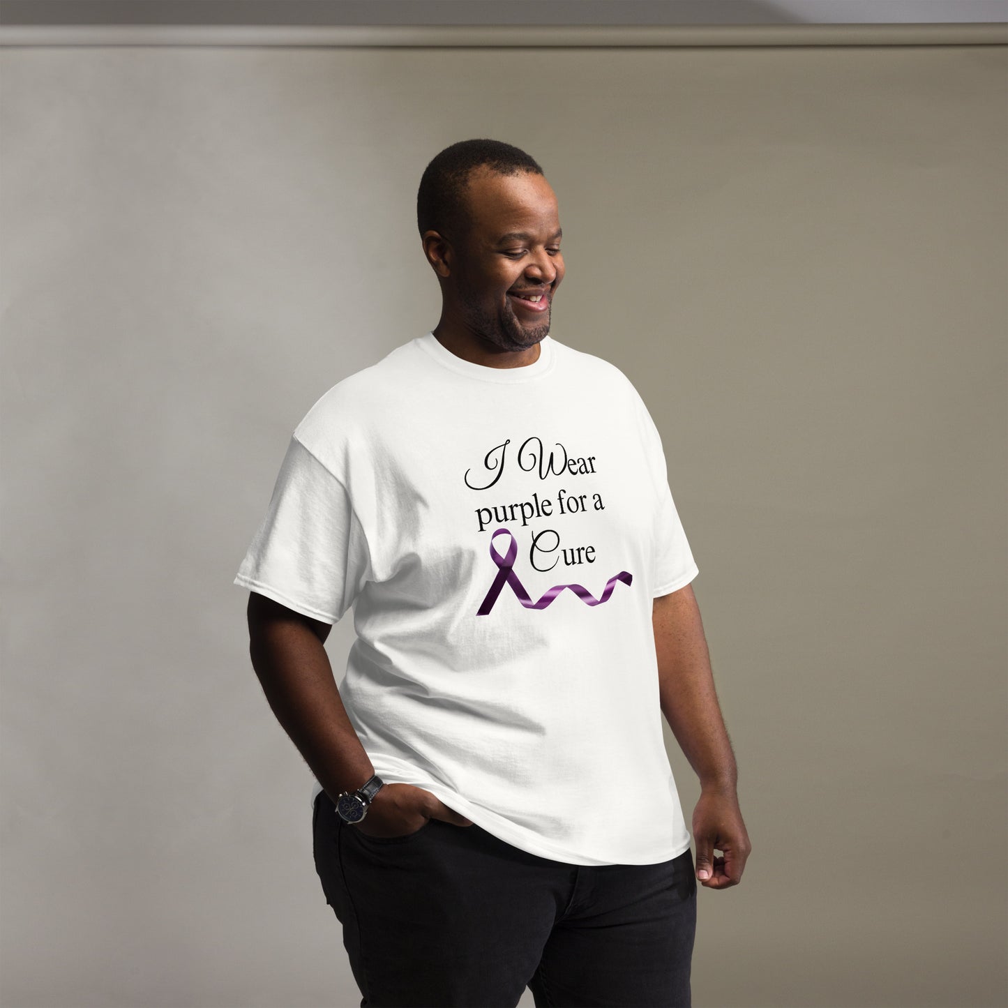 I Wear Purple Men's classic tee