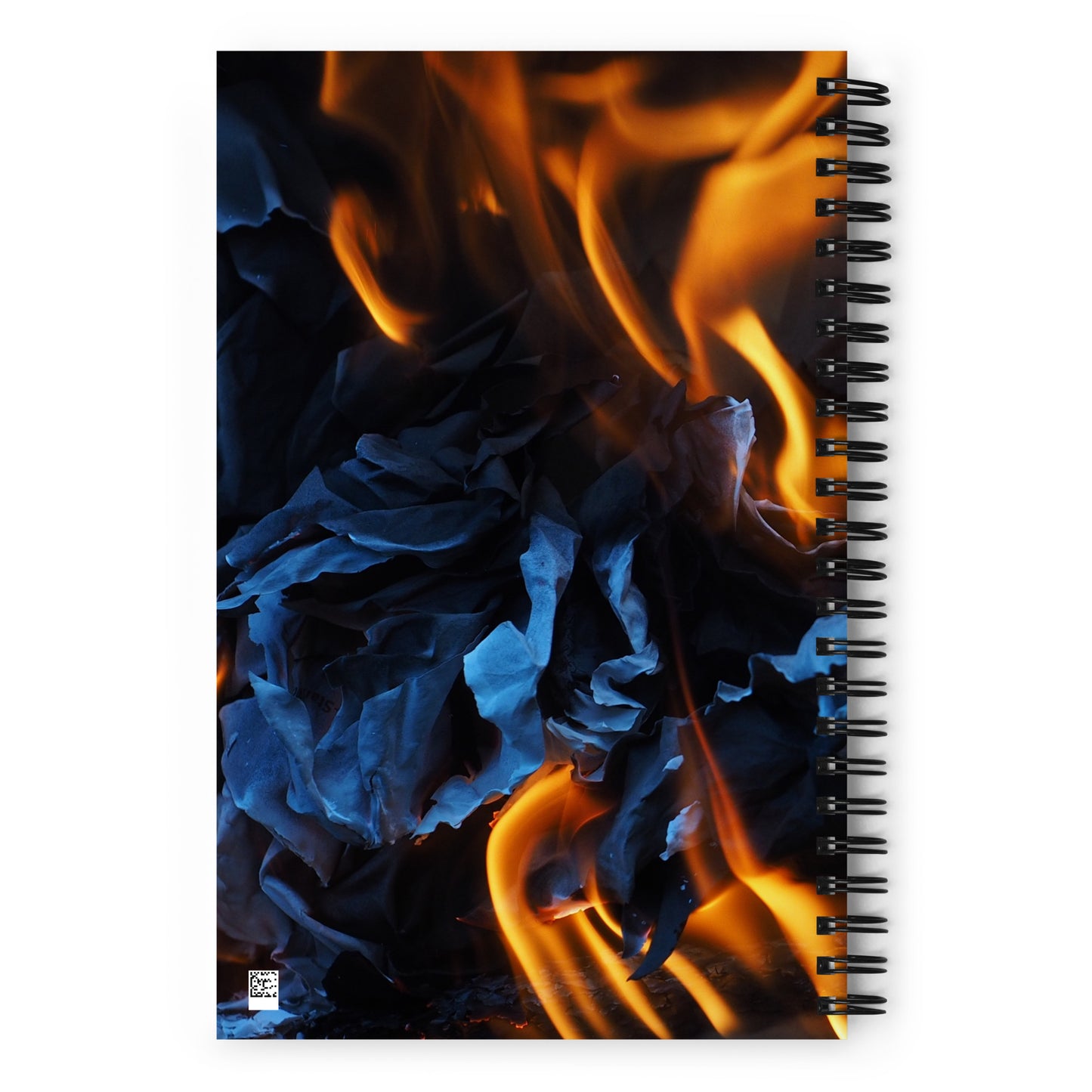 Fire Spiral notebook