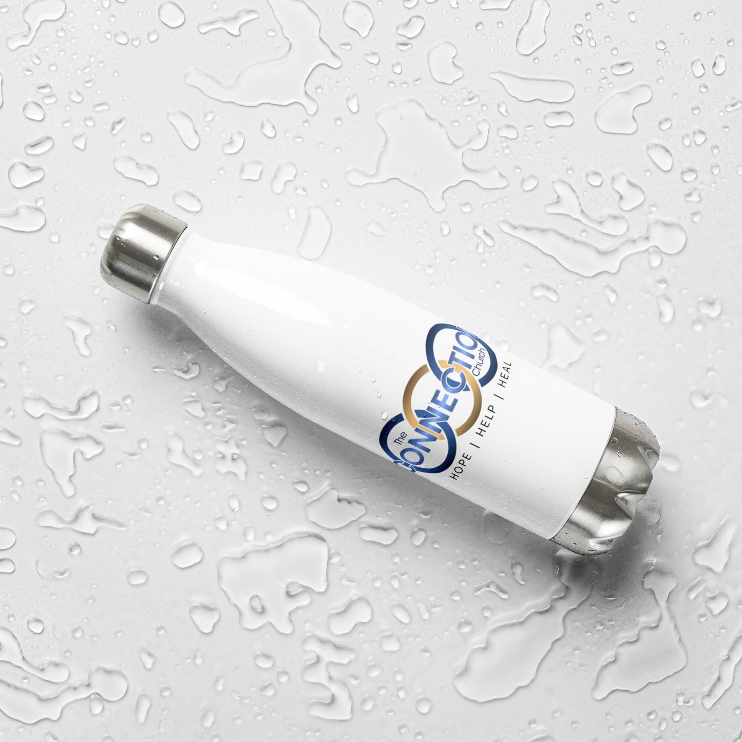 Connection Stainless steel water bottle