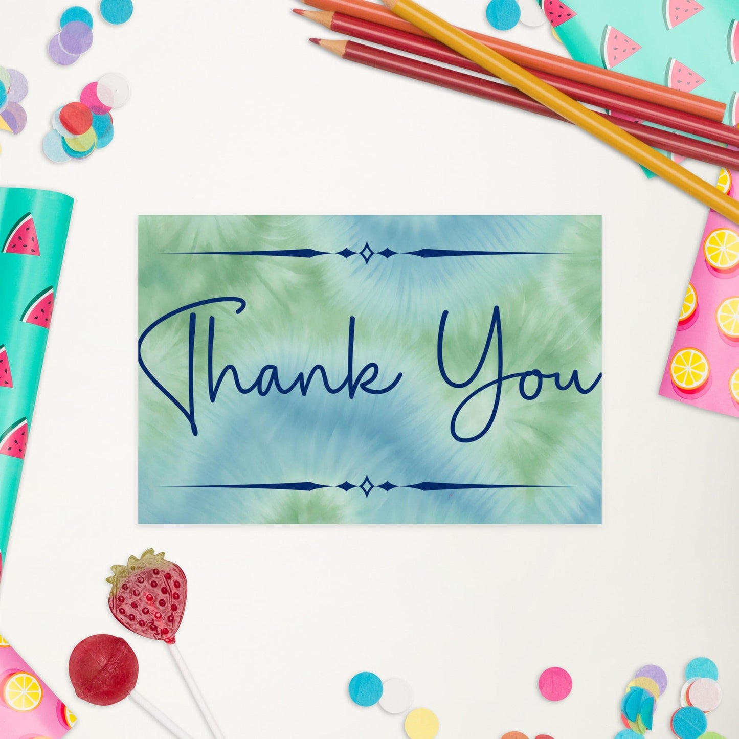 Thank you Standard Postcard