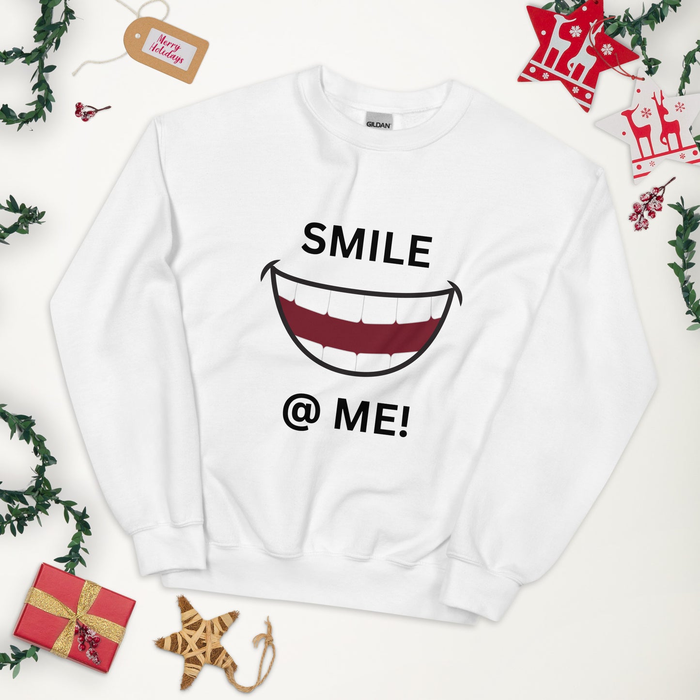 Smile at Me Unisex Sweatshirt