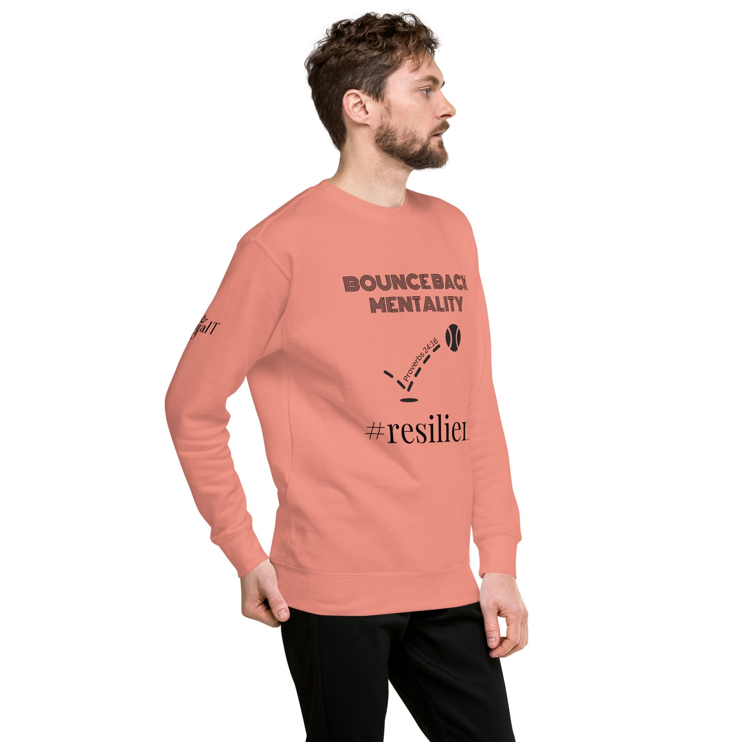 Resilient (Black) Unisex Premium Sweatshirt