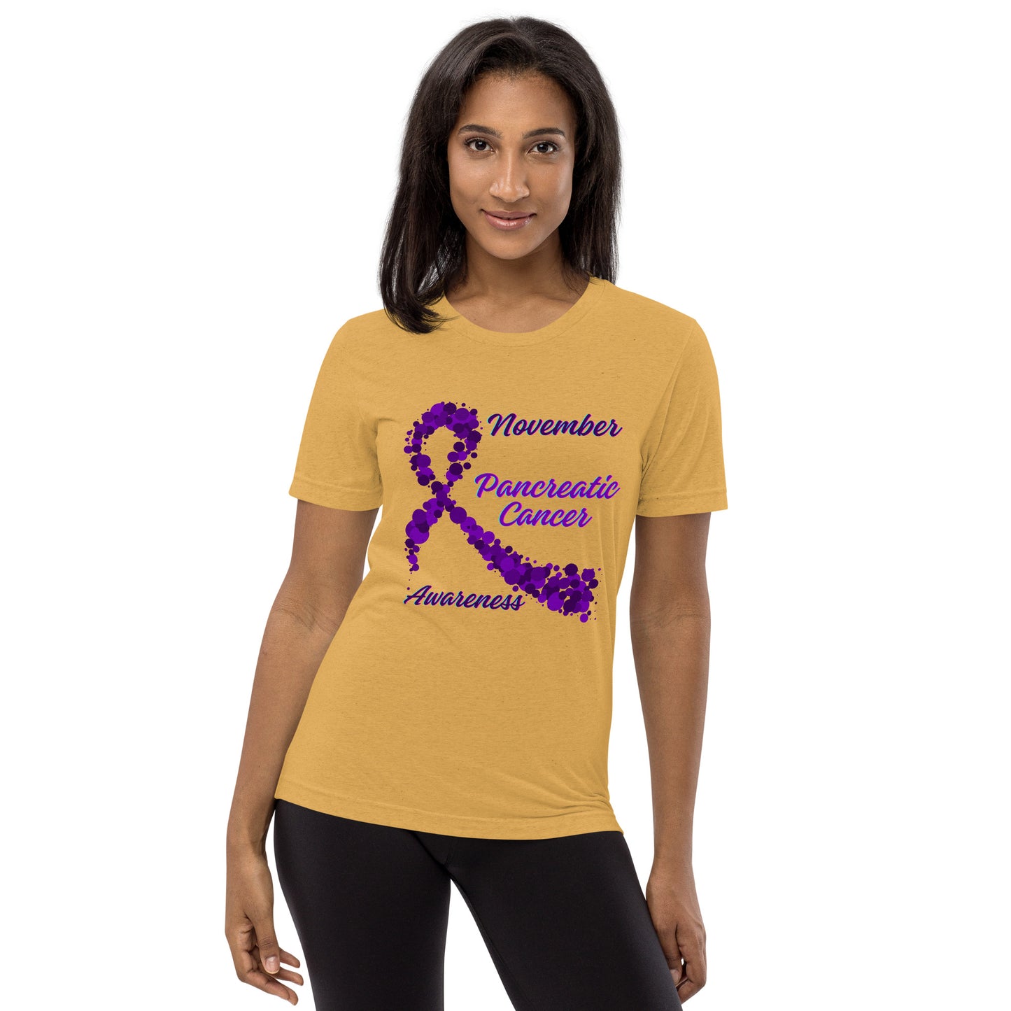 Pancreatic Cancer Short sleeve t-shirt