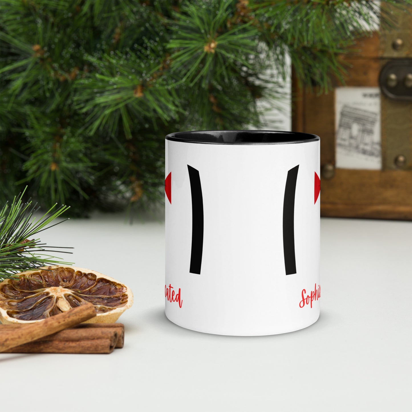 Sophisticated Mug with Color Inside