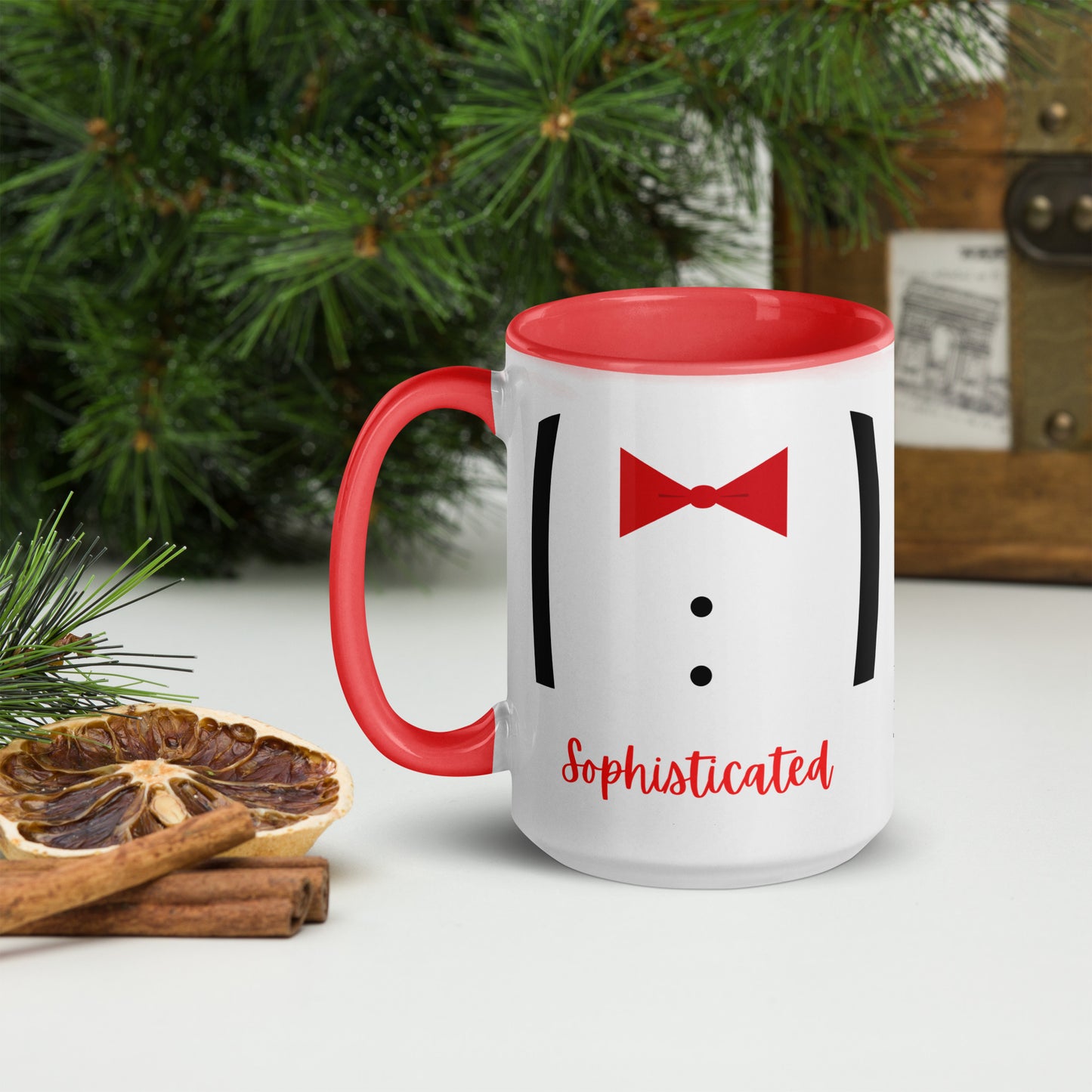 Sophisticated Mug with Color Inside