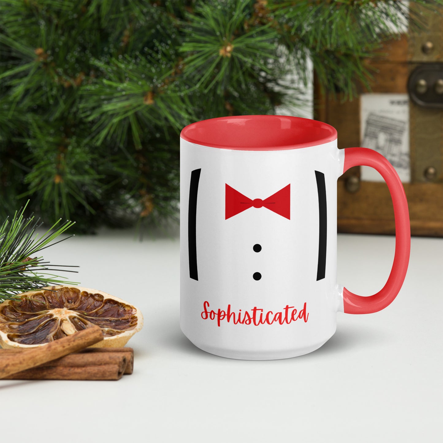 Sophisticated Mug with Color Inside
