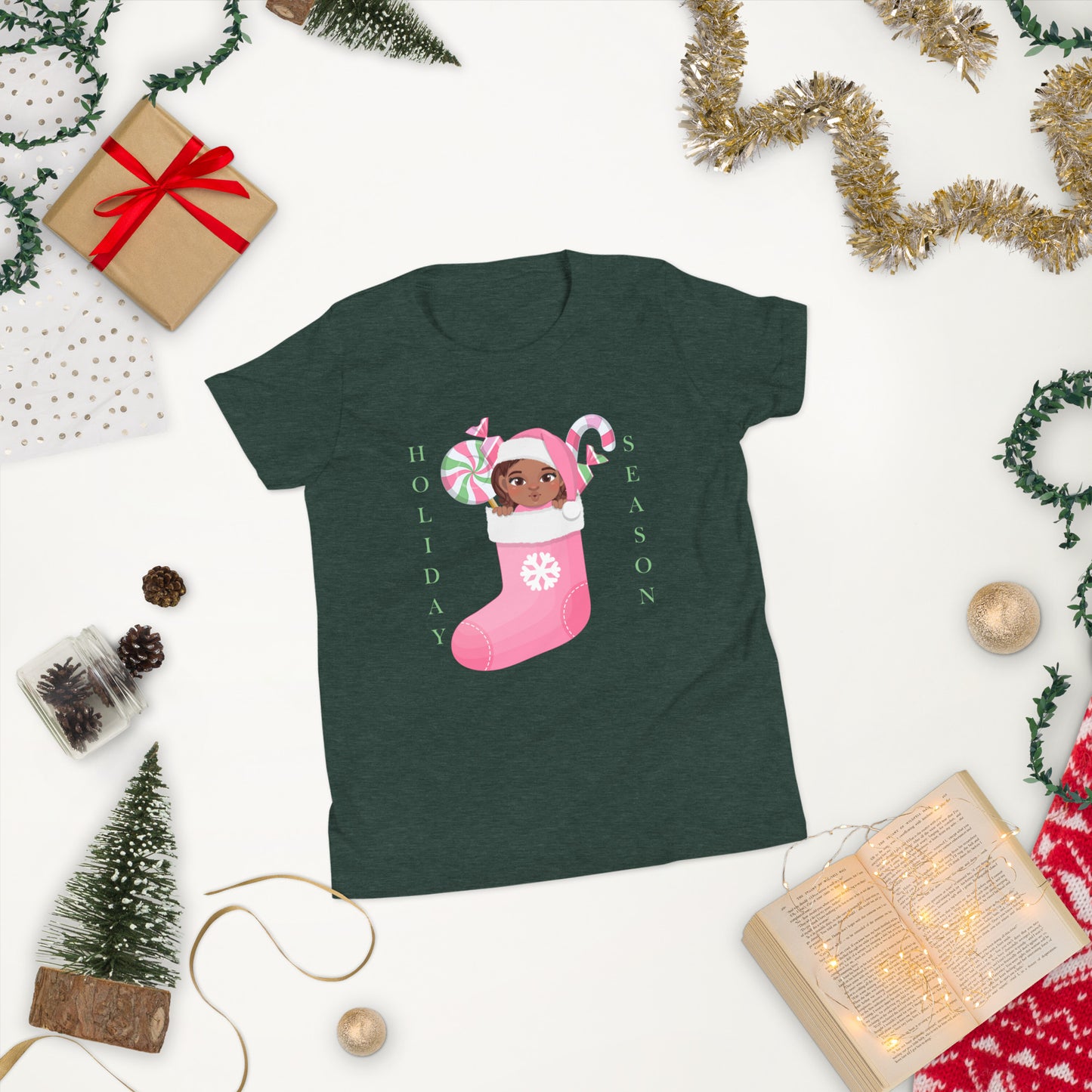 Holiday Season Youth Short Sleeve T-Shirt