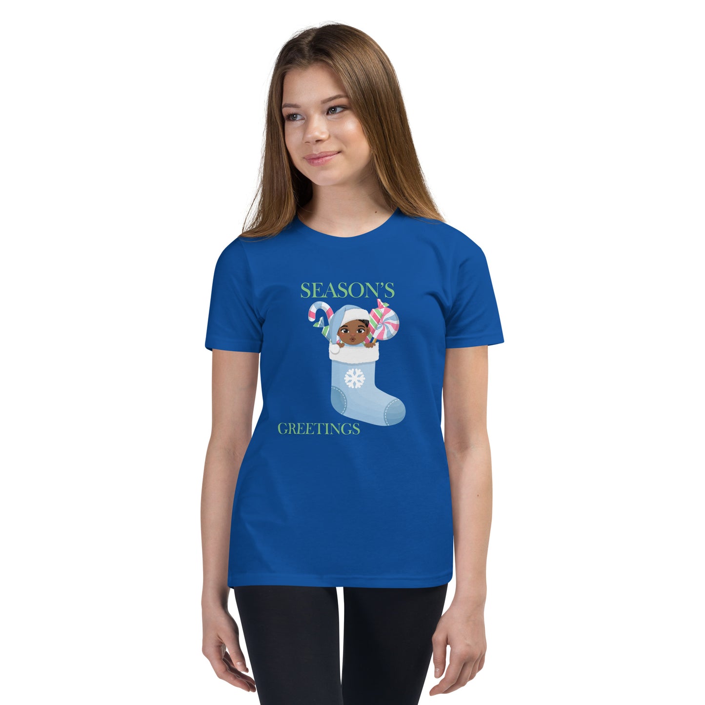 Season's Greetings Youth Short Sleeve T-Shirt