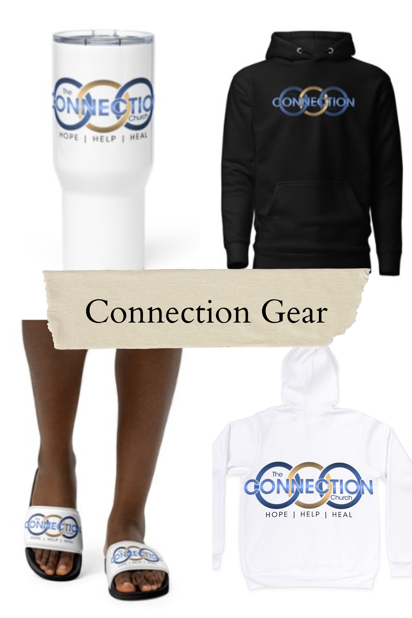 RoyalT Shop X Connection Church Collection