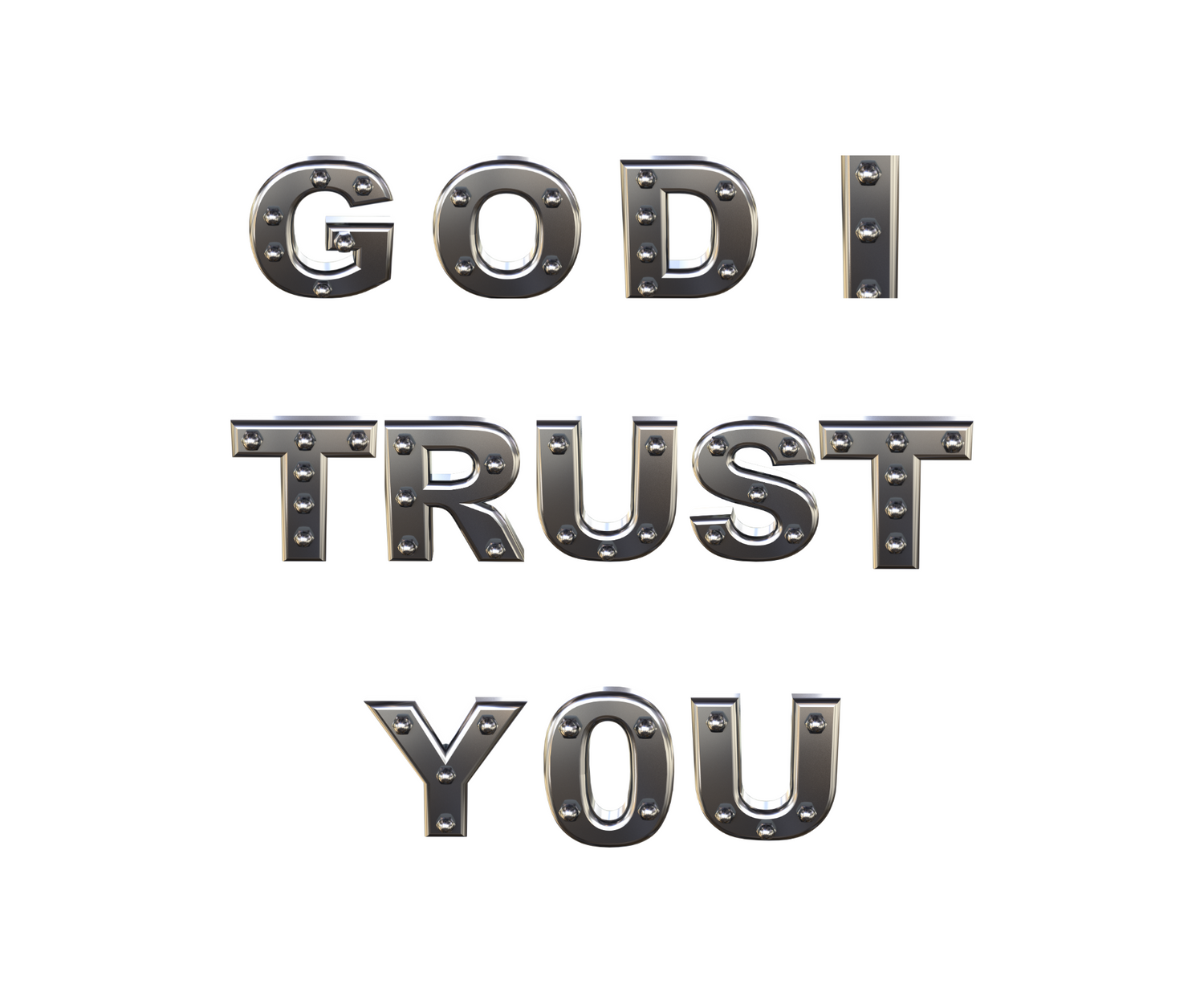 RoyalT Faithful Expressions Collection: God I Trust You