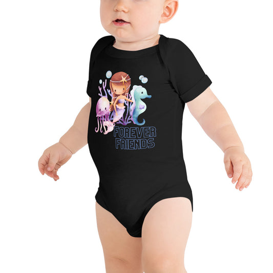 Mermaid Baby short sleeve one piece