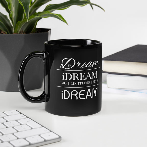 iDREAM Black Glossy Mug