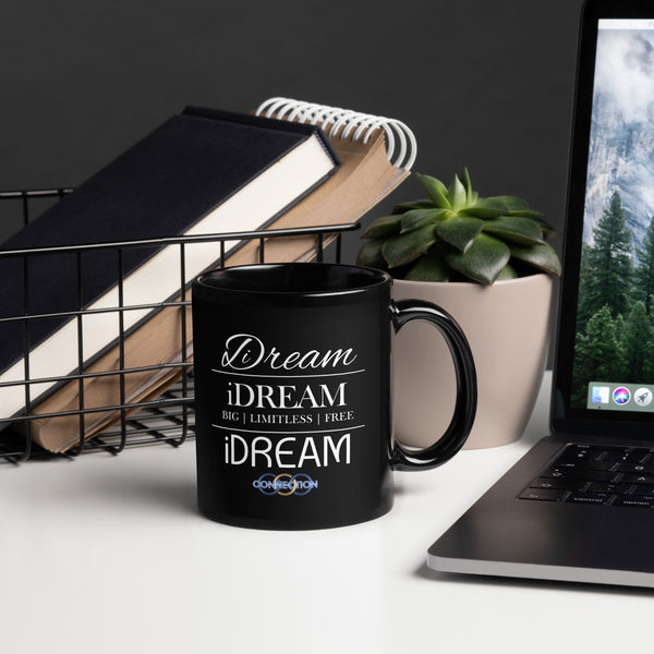 iDREAM (TCC) Black Glossy Mug