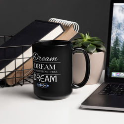 iDREAM (TCC) Black Glossy Mug