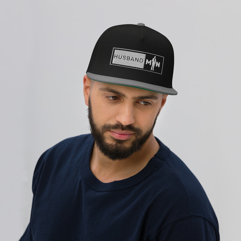 Husband Man Flat Bill Cap