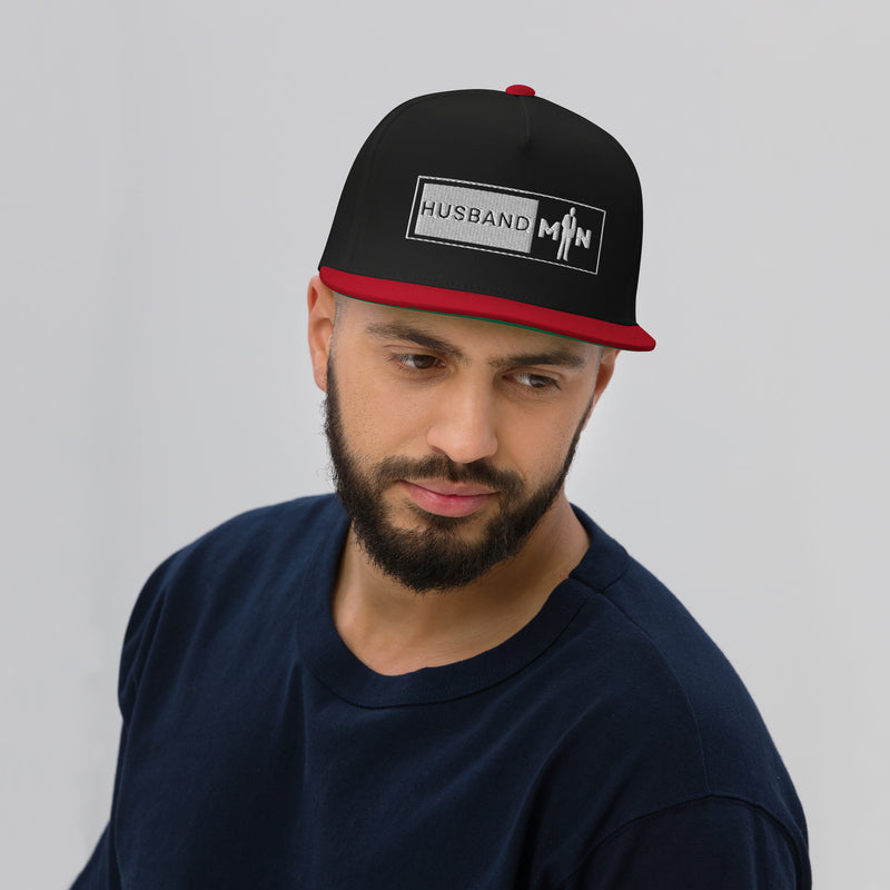 Husband Man Flat Bill Cap