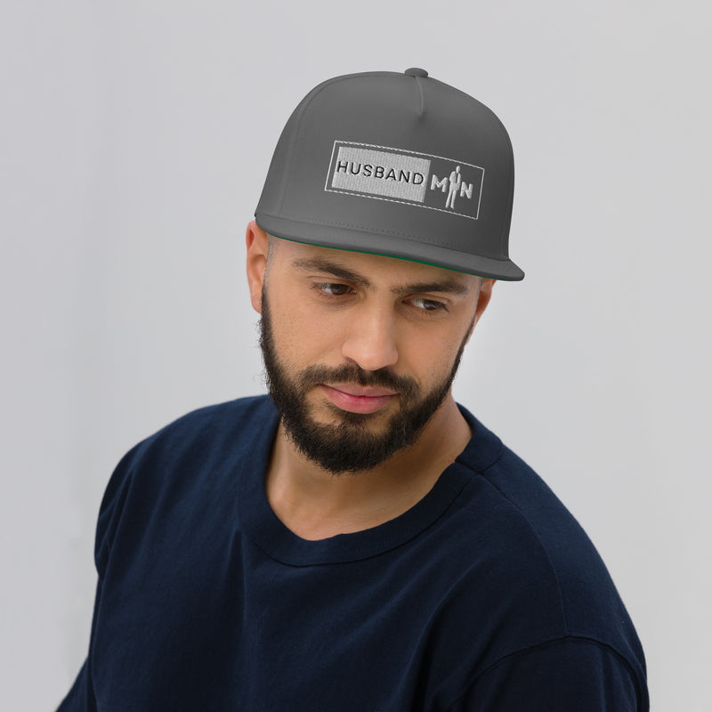 Husband Man Flat Bill Cap