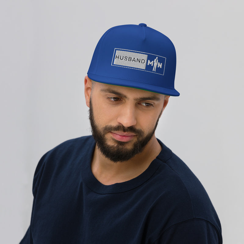 Husband Man Flat Bill Cap