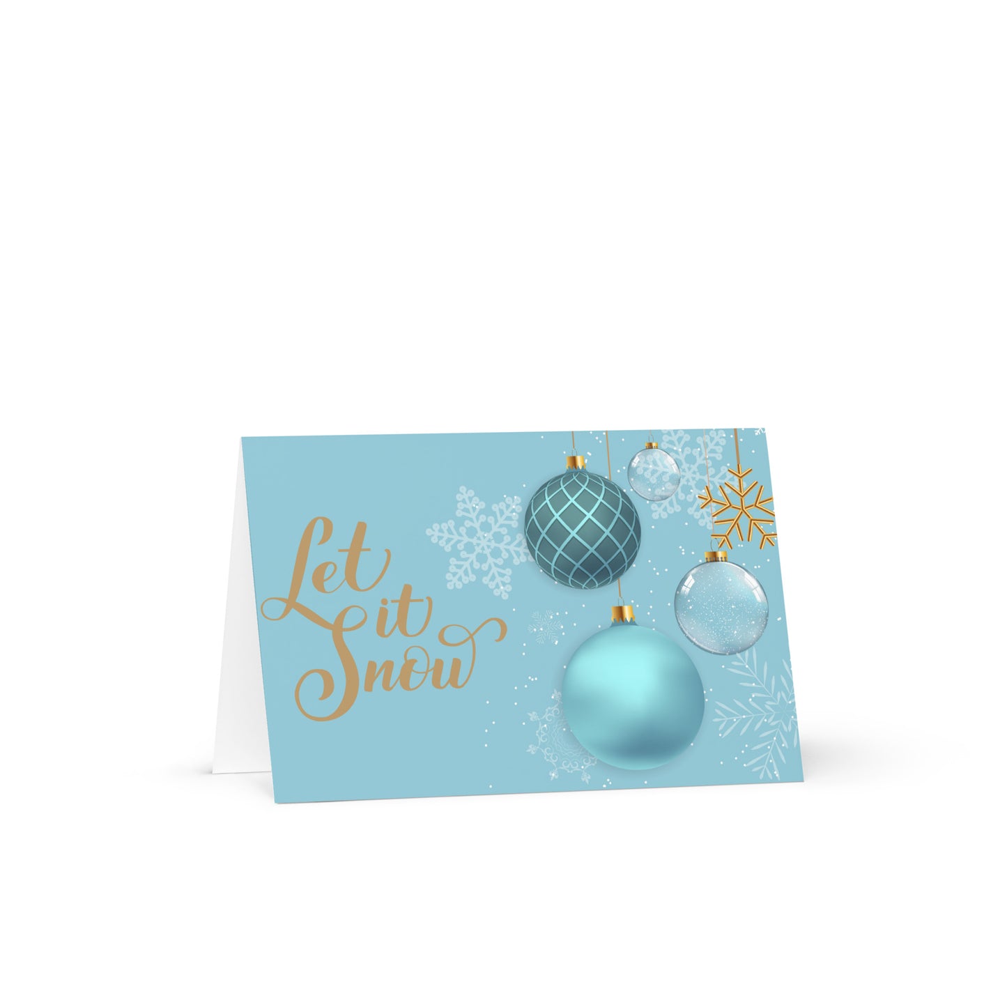 Let it Snow Greeting card