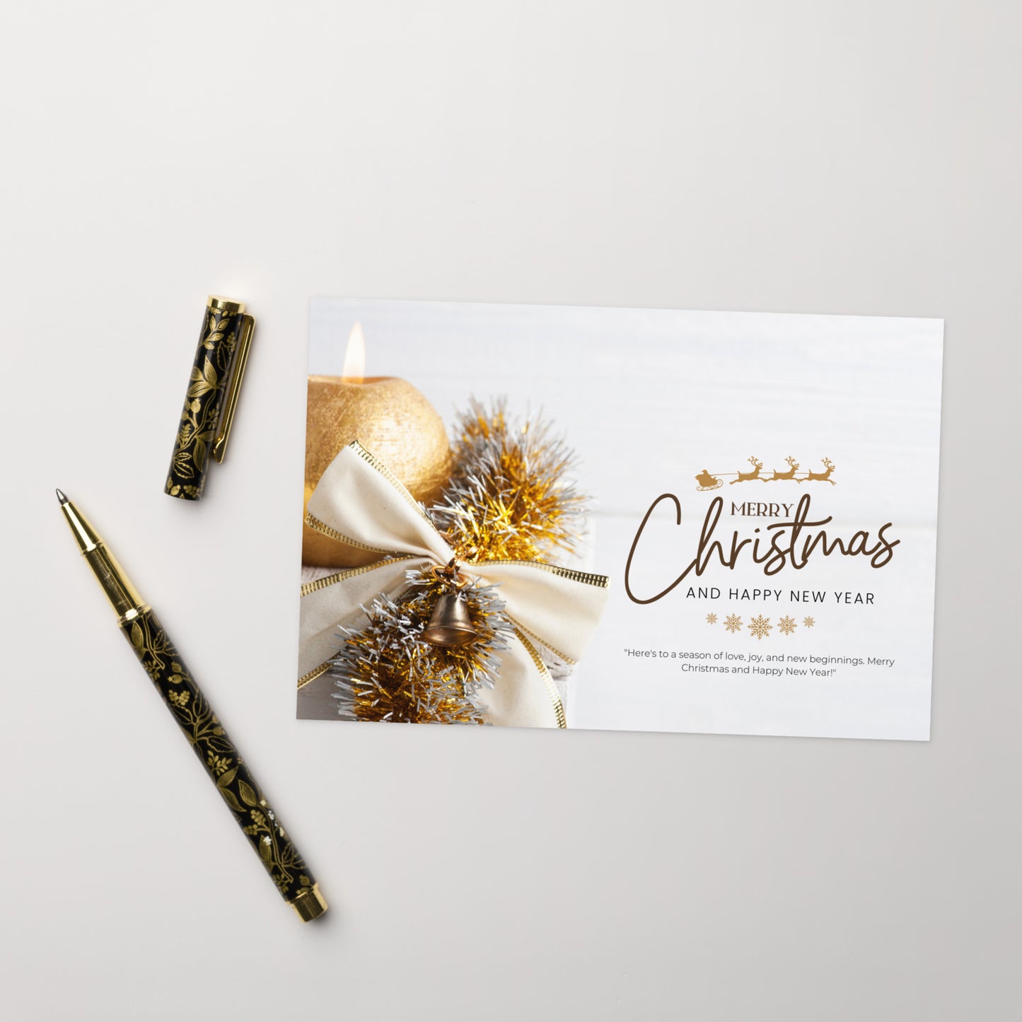 Merry Christmas Greeting card