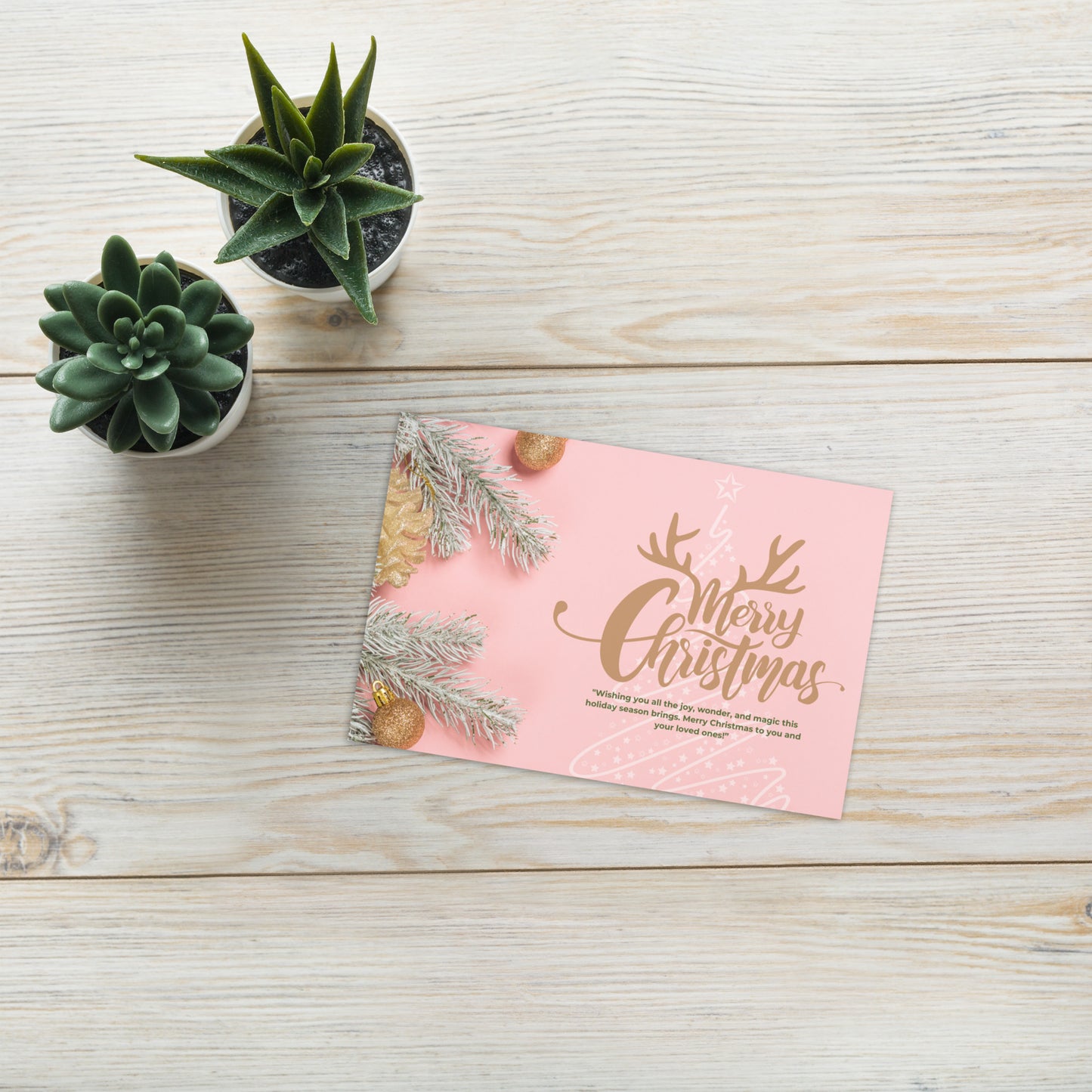 Merry Christmas Greeting card