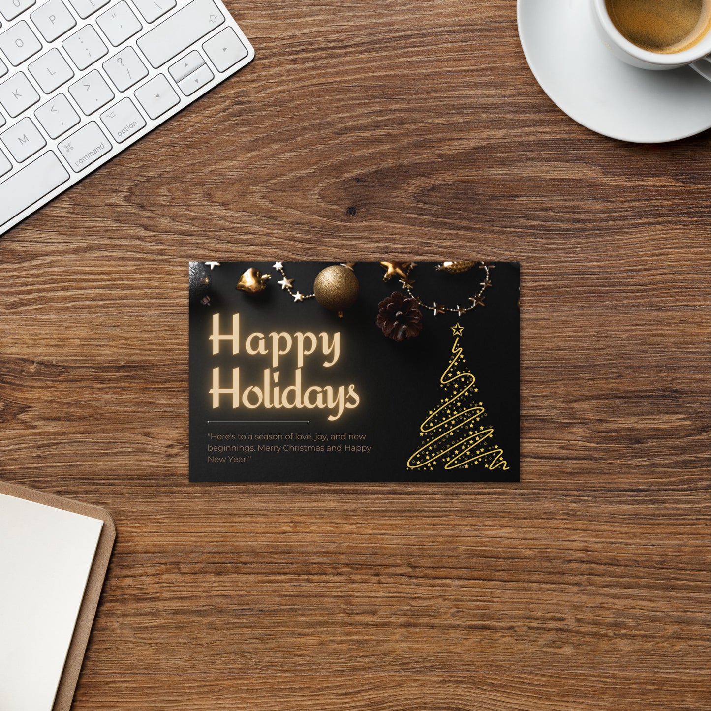 Happy Holidays Greeting card