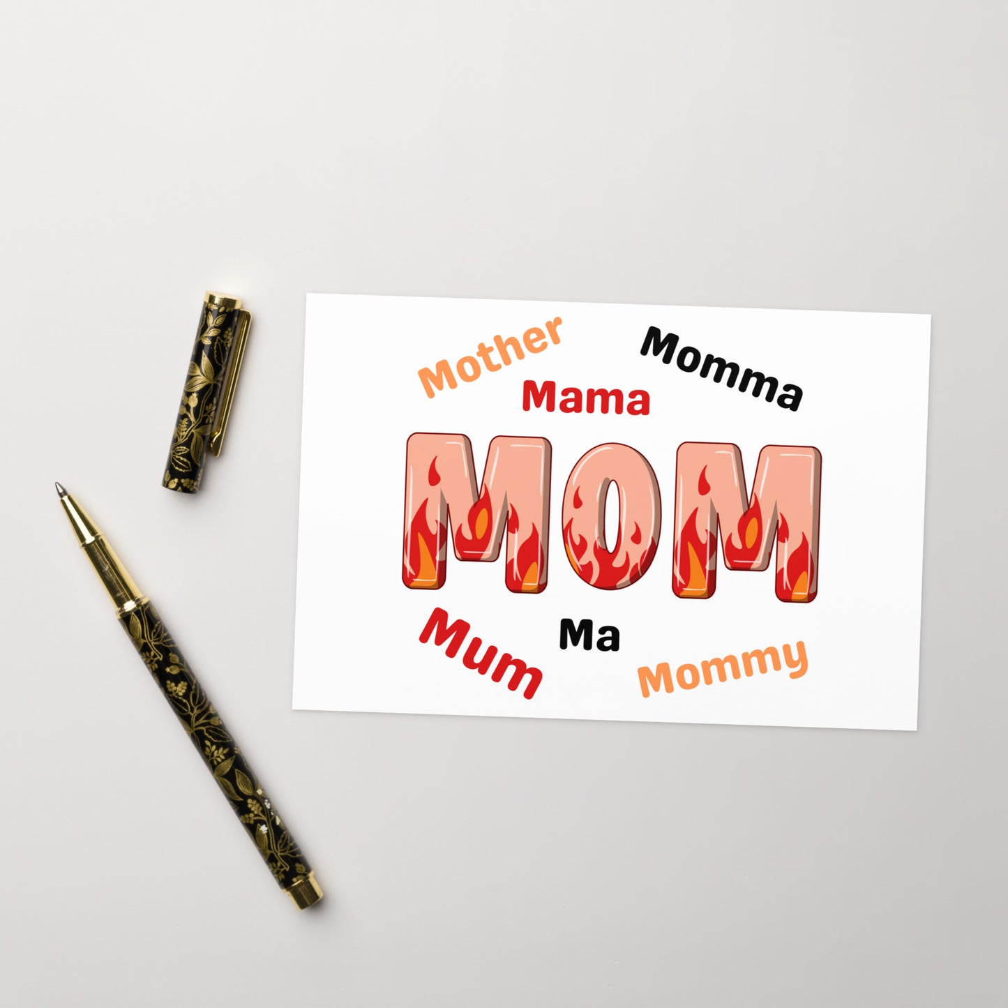 Mom Momma Mum Greeting card