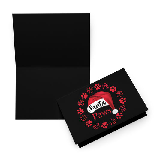 Santa Paws Greeting card