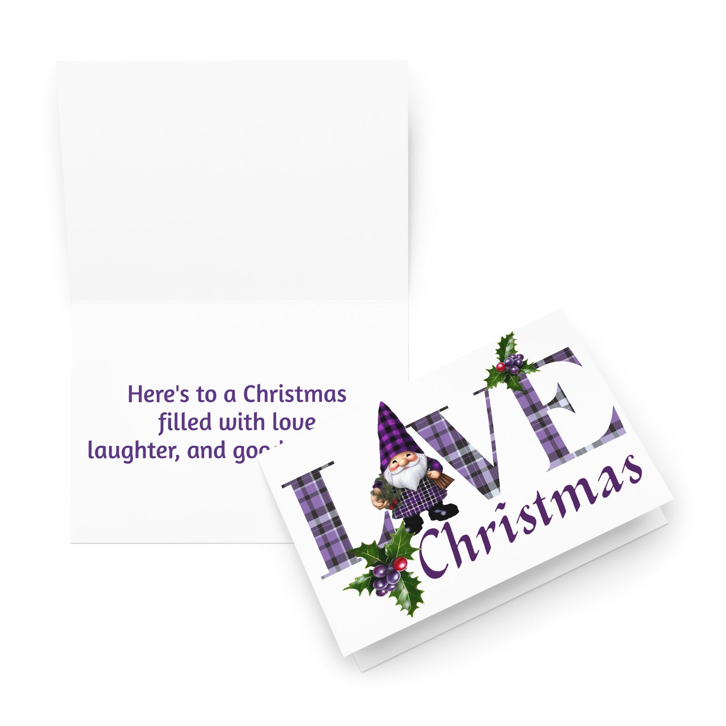 Love Christmas Greeting card