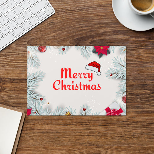 Merry Christmas Greeting card