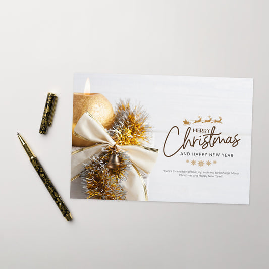 Merry Christmas Greeting card