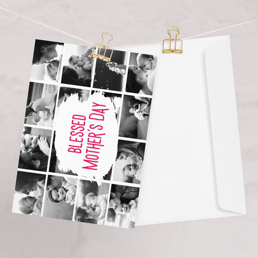 Blessed Mother's Day Greeting card