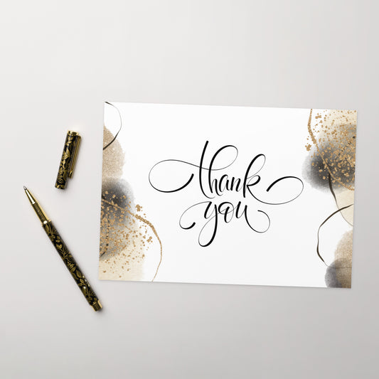 Thank You Greeting card