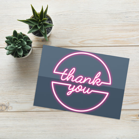 Thank you Greeting card