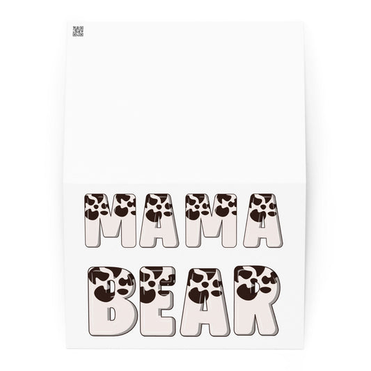 Mama Bear Greeting card
