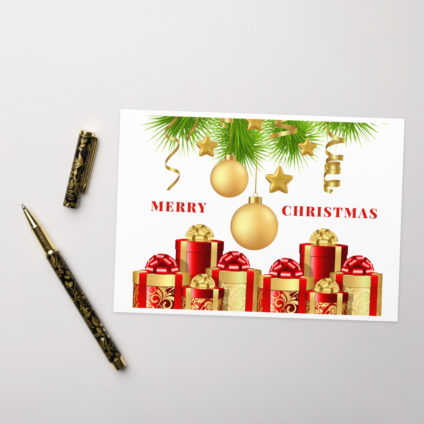 Merry Christmas Greeting card