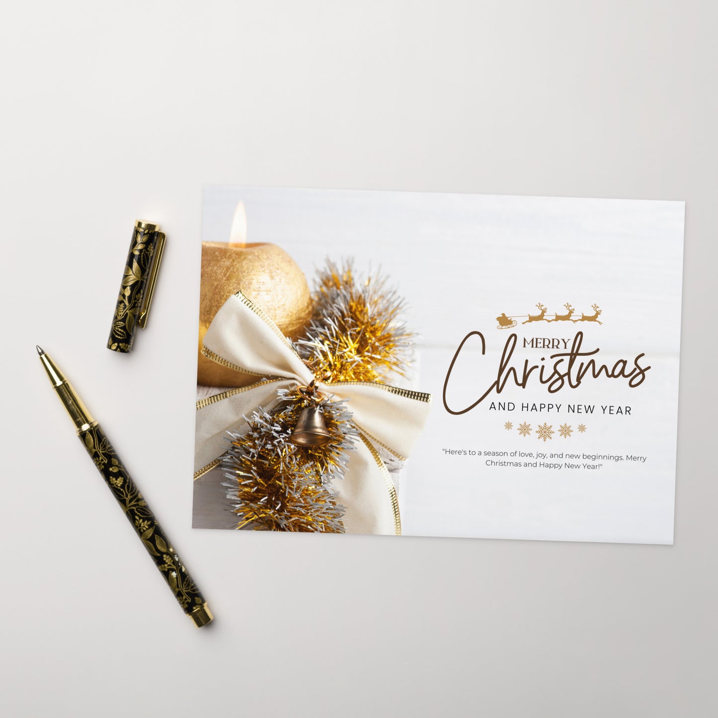 Merry Christmas Greeting card