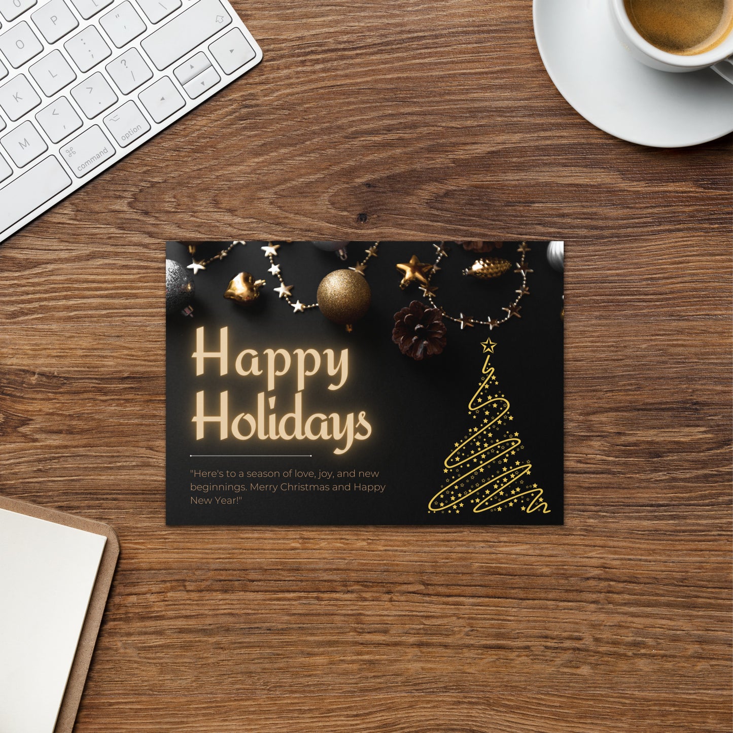Happy Holidays Greeting card