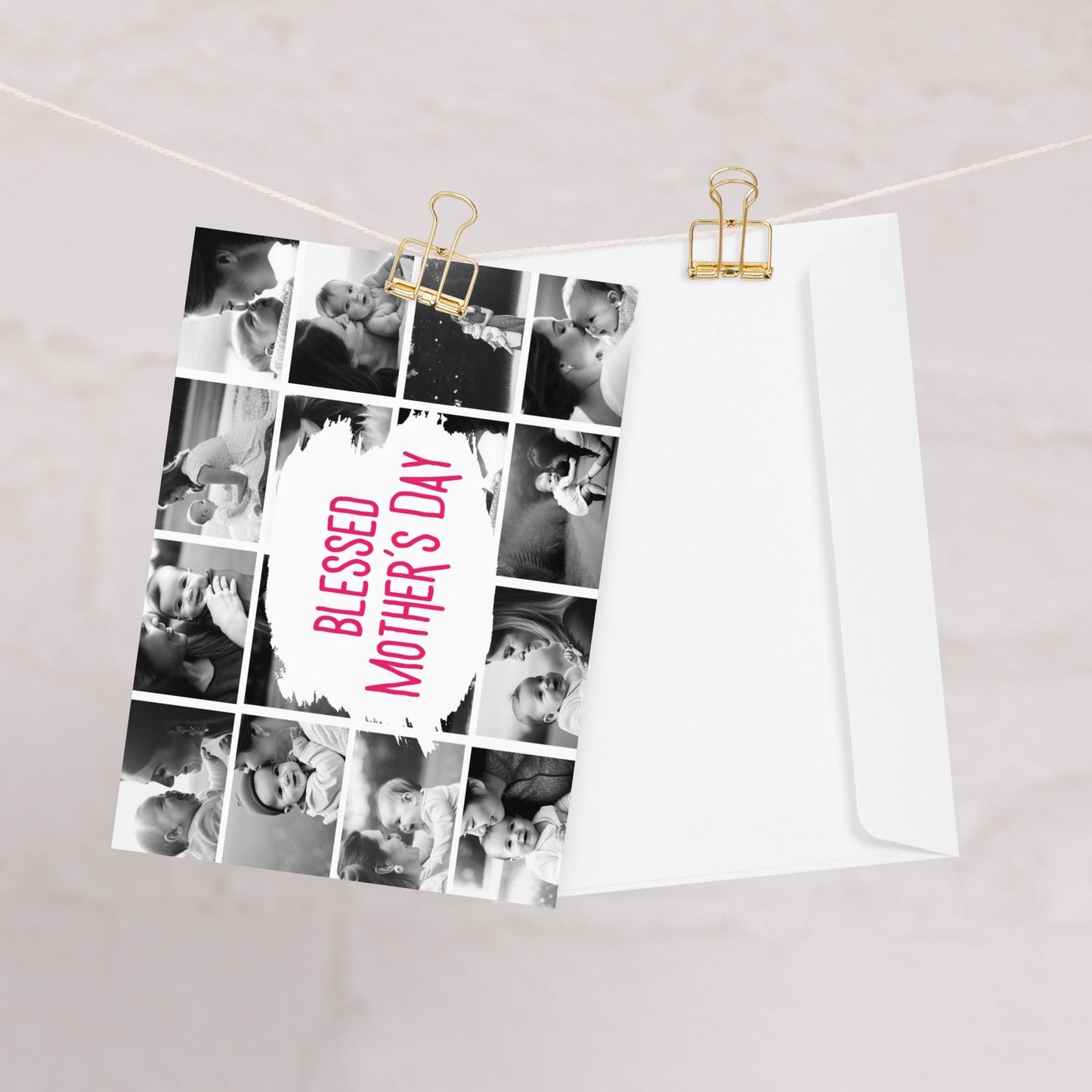 Blessed Mother's Day Greeting card