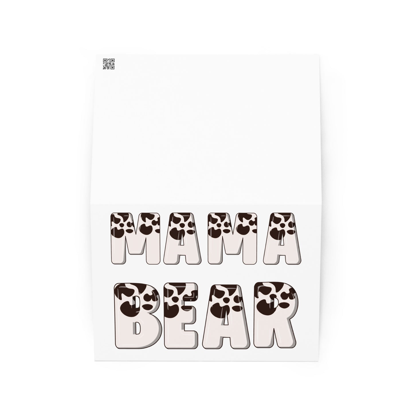 Mama Bear Greeting card
