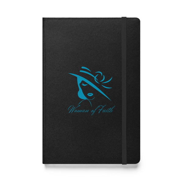 Woman of Faith (Blue) Hardcover bound notebook