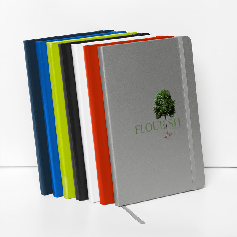 Flourish Hardcover bound notebook